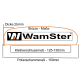 WamSter polishing sponge orange medium d150mm/25 mm