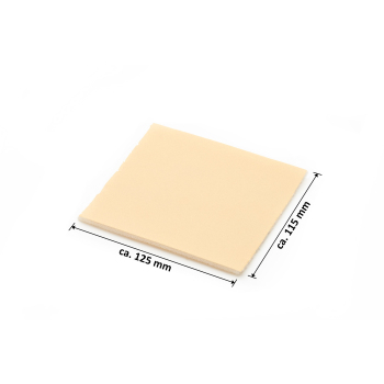 MIRKA GOLDFLEX SOFT Schleifpads 115 x 125mm P80 VPE: 150 Stück auf Rolle (2912706180)