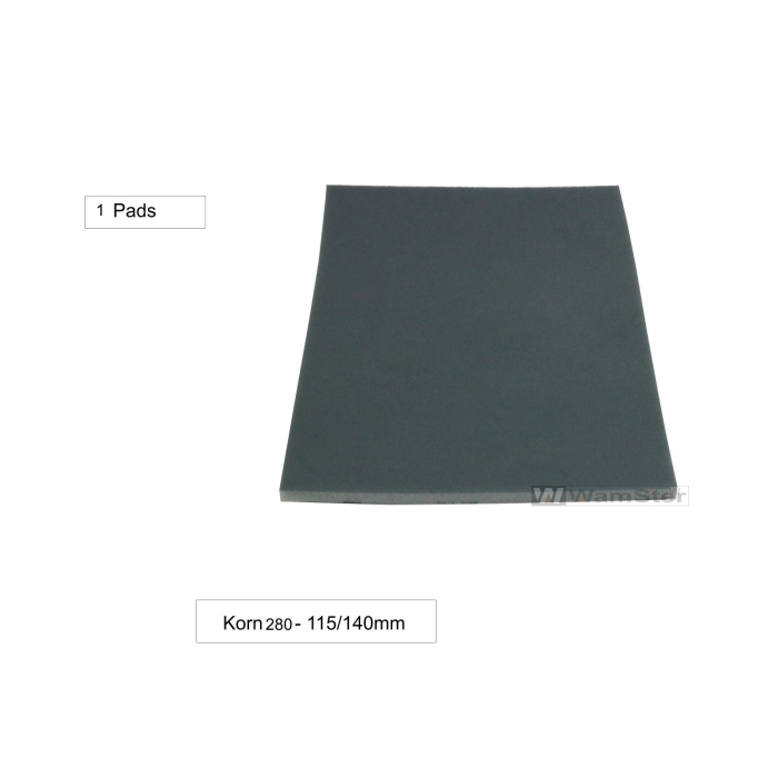 1 x WamSter®  115/140 - Softpad Korn 280 P1000 Handpad - Klett