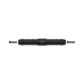 WamSter® | Schlauchverbinder Pipe Connector 8mm Durchmesser
