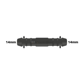 WamSter® | Schlauchverbinder Pipe Connector 14mm...