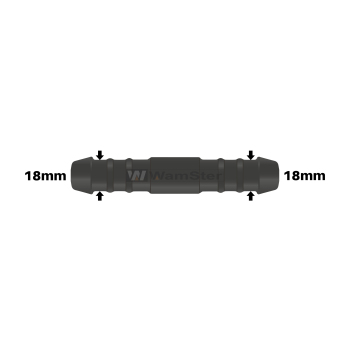 WamSter® | Schlauchverbinder Pipe Connector 18mm...