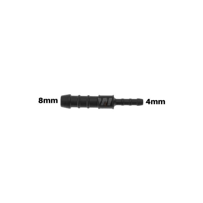 WamSter® I Schlauchverbinder Pipe Connector reduziert 8mm 4mm Durchmesser