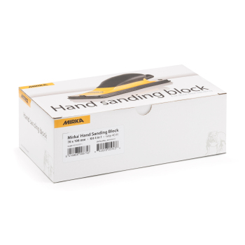 MIRKA HANDBLOCK Kit 4in1 gelb mit Absaugung 70x 198mm Grip 40H hart VPE: 1 Stück (8391520111)