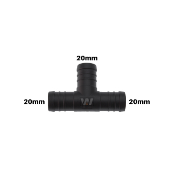 WamSter t hose connector t-piece Pipe Connector 20 mm...