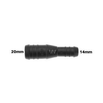 WamSter® | Schlauchverbinder Pipe Connector Reduziert 20mm 14mm Durchmesser