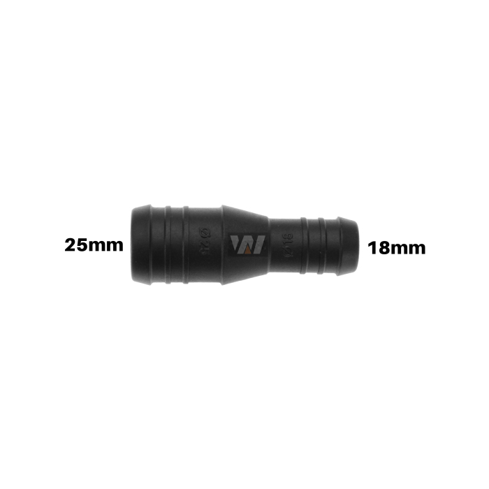 WamSter® I Schlauchverbinder Pipe Connector reduziert 25mm 18mm Durchmesser