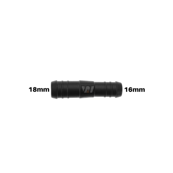 WamSter | Schlauchverbinder Pipe Connector 18mm 16mm...