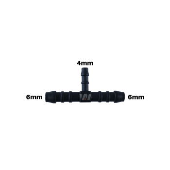 WamSter t hose connector t-piece Pipe Connector 6mm 6mm...