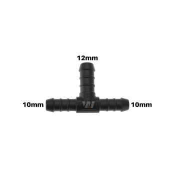 WamSter t hose connector t-piece Pipe Connector 10 mm 10...