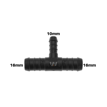 WamSter t hose connector t-piece Pipe Connector 16 mm 16...