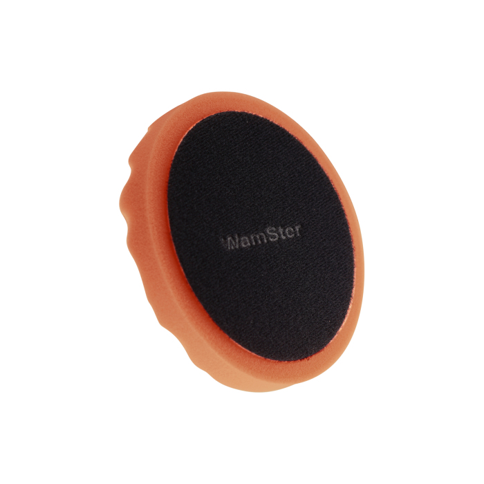 WamSter Polierschwamm orange mittel Waffel d150mm/25 mm
