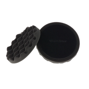 WamSter Polishing Sponge black soft waffle d150mm/25mm