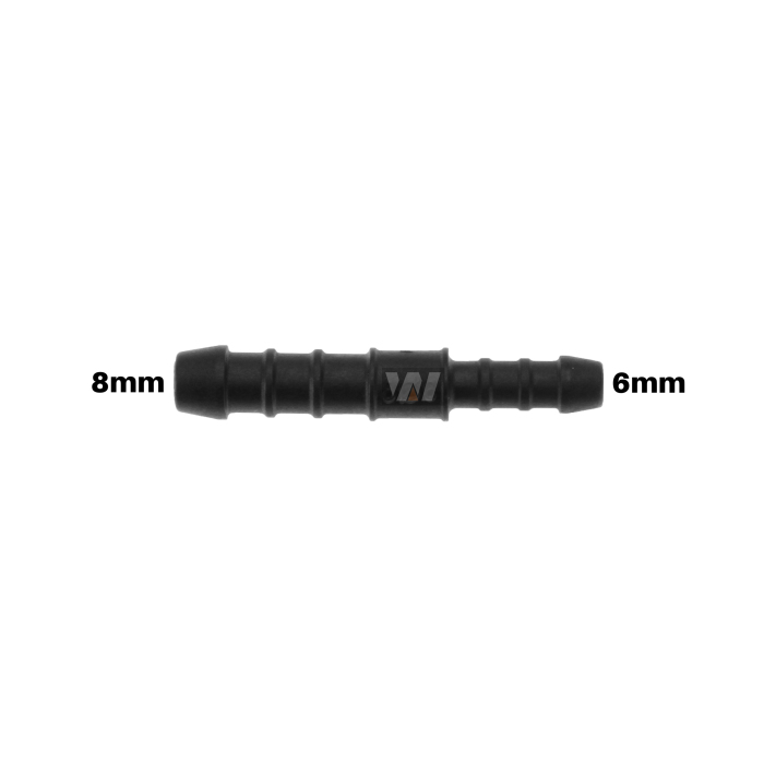 ProfiLine-Schlauchverbinder Außen-ø 8mm auf Außen-ø 6mm, R&G 390150-3