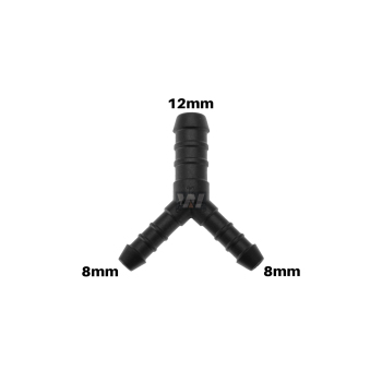 WamSter y hose connector y-piece Pipe Connector 8 mm 8 mm...