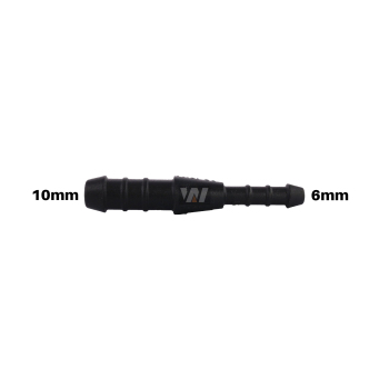 WamSter® | Schlauchverbinder Pipe Connector Reduziert 10mm 6mm Durchmesser