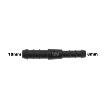 WamSter® | Schlauchverbinder Pipe Connector Reduziert 10mm 8mm Durchmesser