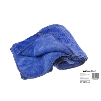 WamSter Microfibre Towel - Terry towel blue soft 600g/m2,...