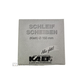 WamSter®  d150 mm - P150 - KFS - 8+1 Loch Klett Schleifscheibe
