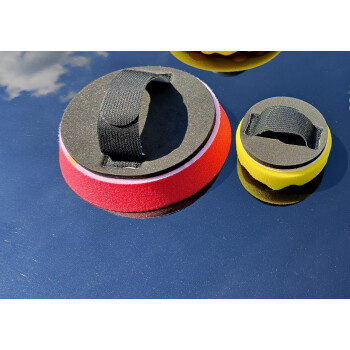 WamSter - d125 mm - Hand sanding pad with velcro - Loop