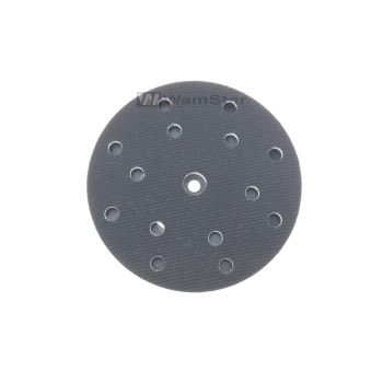 Wamster d150 mm excenter plate velcro m8+5/16" medium 15-hole incl. FESTO-Kit