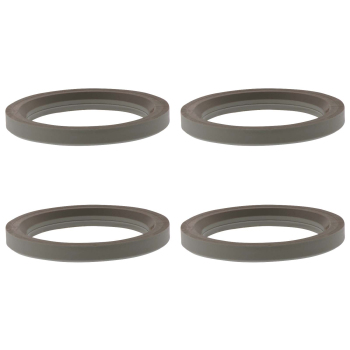 4 Zentrierringe 72,0 mm - 54,0 mm / T-System / Farbe - Hellgrau