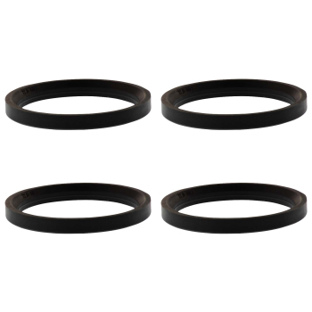 4 x Zentrierringe spigot ring 72,0 x 60,1mm schwarz
