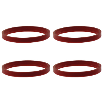 4 x Zentrierringe spigot ring 72,0 x 64,1mm dunkelrot