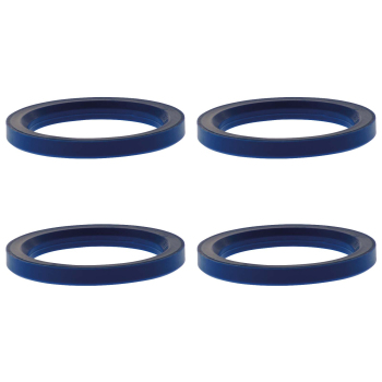 4 Zentrierringe 76,0 mm - 57,1 mm / T-System / Farbe - Blau