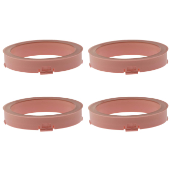 4 Zentrierringe 73,1 mm - 60,1 mm / S-System / Farbe - Rosa