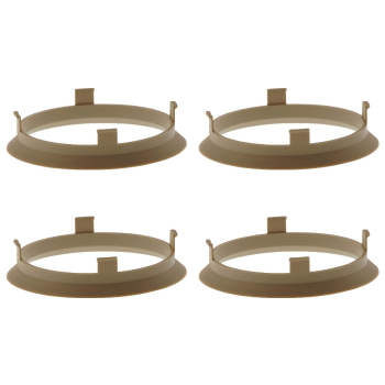 4 x Zentrierringe 70,1 mm x 66,1 mm beige