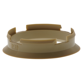 4 Zentrierringe 63,4mm - 56,6mm ZD-System beige