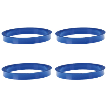 4 Zentrierringe 89,1 mm - 78,1 mm / OF-System / Farbe - Blau