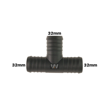 WamSter® T Schlauchverbinder Pipe Connector 32mm...