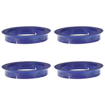4 Zentrierringe 72,5 mm - 58,1 mm / R-System / Farbe - Blau
