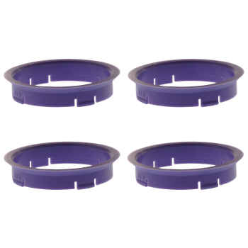 4 x Zentrierring 63,3 mm x 60,1 mm lila