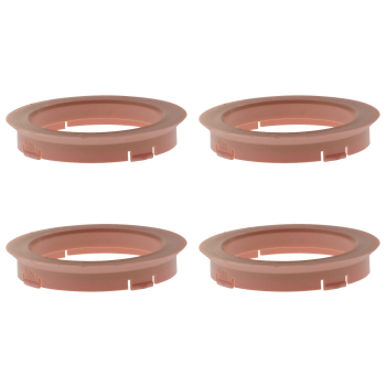 4 Zentrierringe 74,1 mm - 60,1 mm / FZ-System / Farbe - Rosa