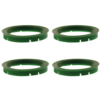 4 Zentrierringe 73,0mm - 52,1mm FZ-System grün