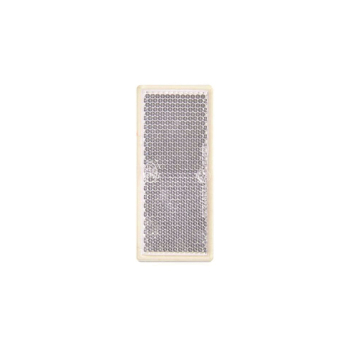 Reflector white 82x36mm self-adhesive