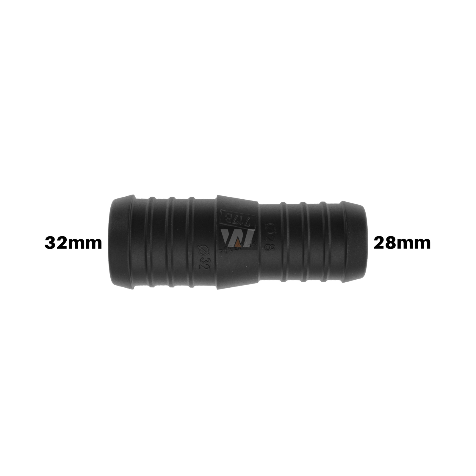 1 2 3 5 oder 10 Stck Schlauchverbinder 32 mm 28 mm RGV Winkel reduziert schwarz 