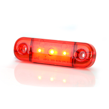WAS led clearance light rear marker light 83,8 x 24,2mm...