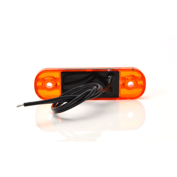led clearance light side marker light 83,8 x 24,2mm 12v 24v e20 orange