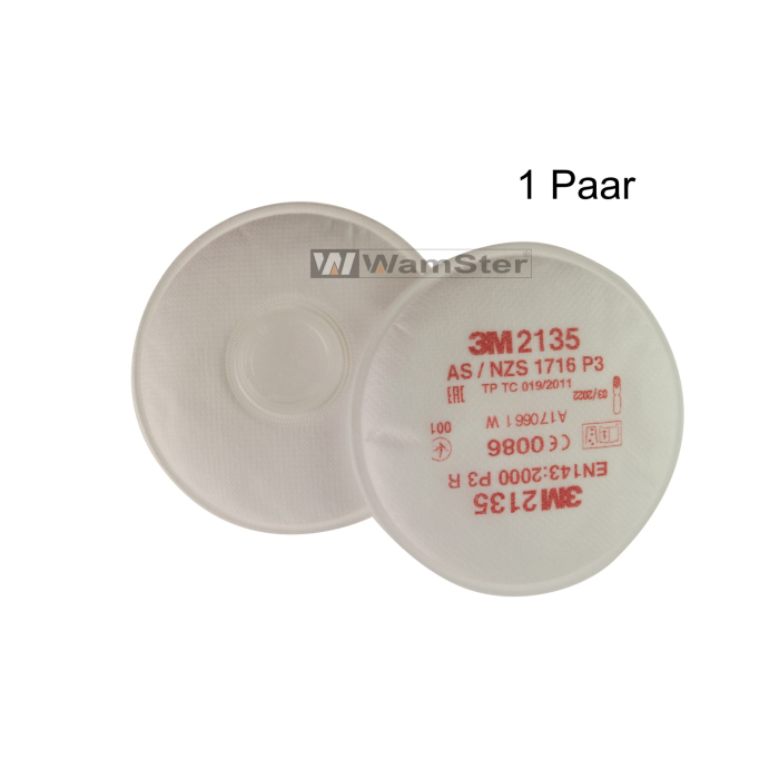 3m 2135 p3r Particle filter against solid and liquid particles (1 pair)