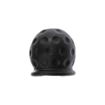Trailer hitch protective cap cover black golf ball