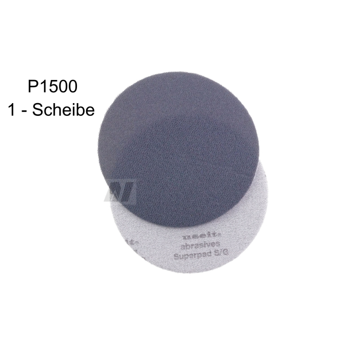 d128mm/5" - P1500 - useit®-Superfinishing-Pad SG