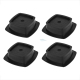 4 x support foot plates Support plates stackable for swivel out supports Caravan supports