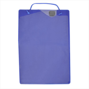 Workshop order bag a4 with key bag blue