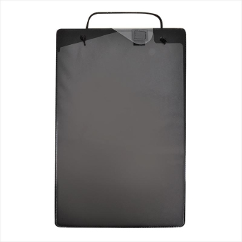 Workshop order bag a4 with key bag black