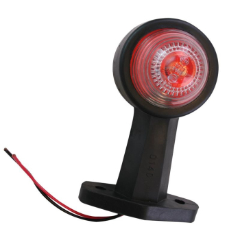 Umrissleuchte Begrenzungsleuchte ROT / WEIß 120mm GERADE...