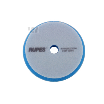 1 x RUPES -  d 130mm Polierschwamm Polierpad - coarse - blau